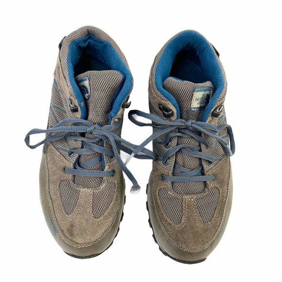 THE NORTH FACE Kids' Storm WP Hiking Boots Brown 6 - Picture 2 of 7